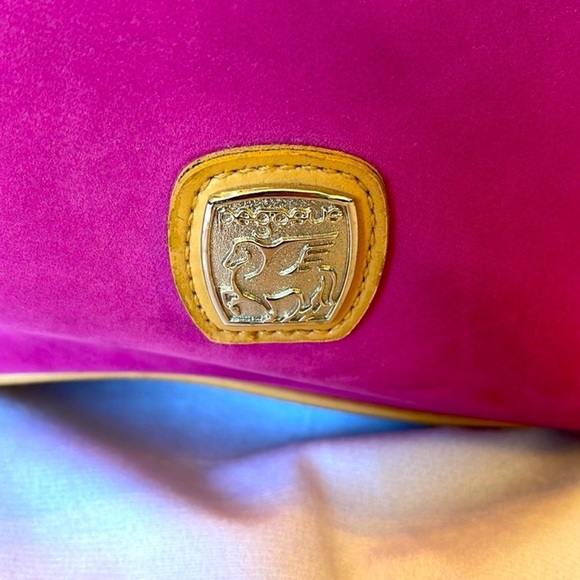 PEGASUS WEEKENDER TRAVEL BAG PINK SUEDE - Picture 4 of 10